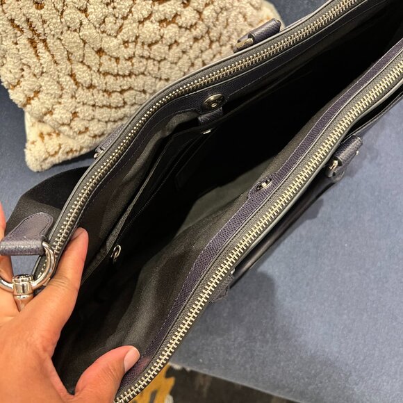 Coach Men's Briefcase with strap - Picture 6 of 7